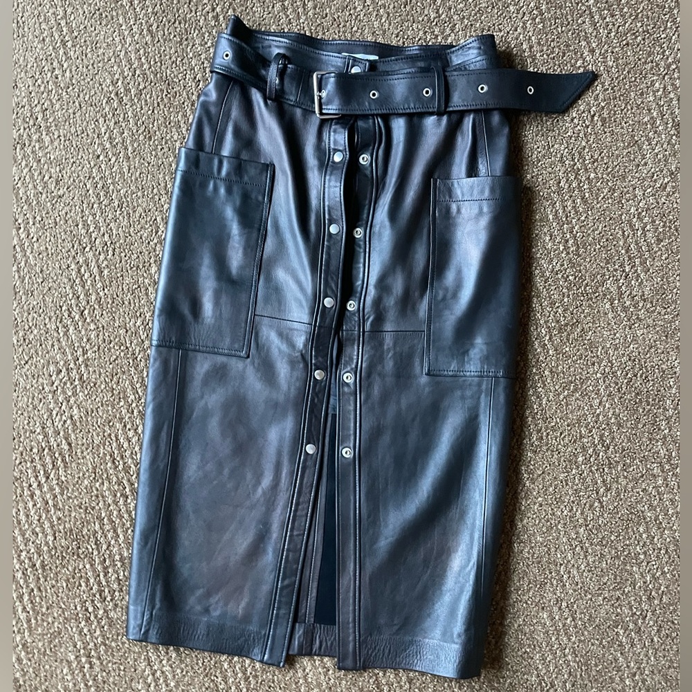 Leather Skirt